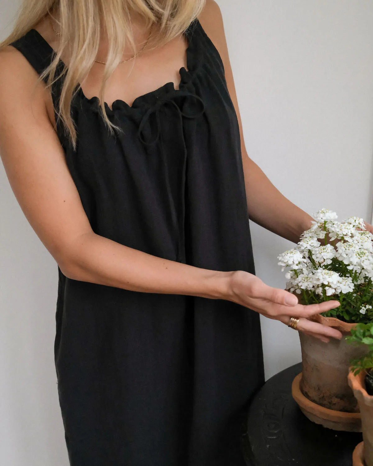 Gigi Dress | Long | Noir sold by Harly Jae product image thumbnail 2