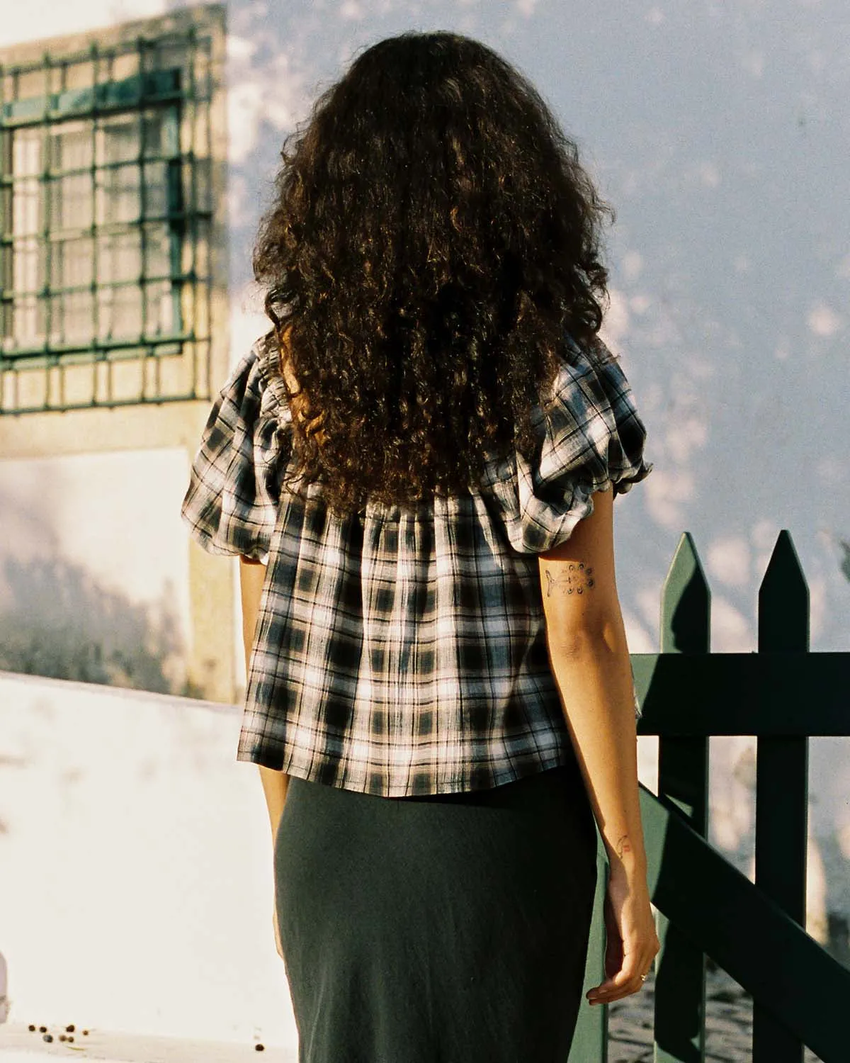 Sample | Nuage Blouse | Tavern Plaid | 2X/3X sold by Harly Jae product image thumbnail 5