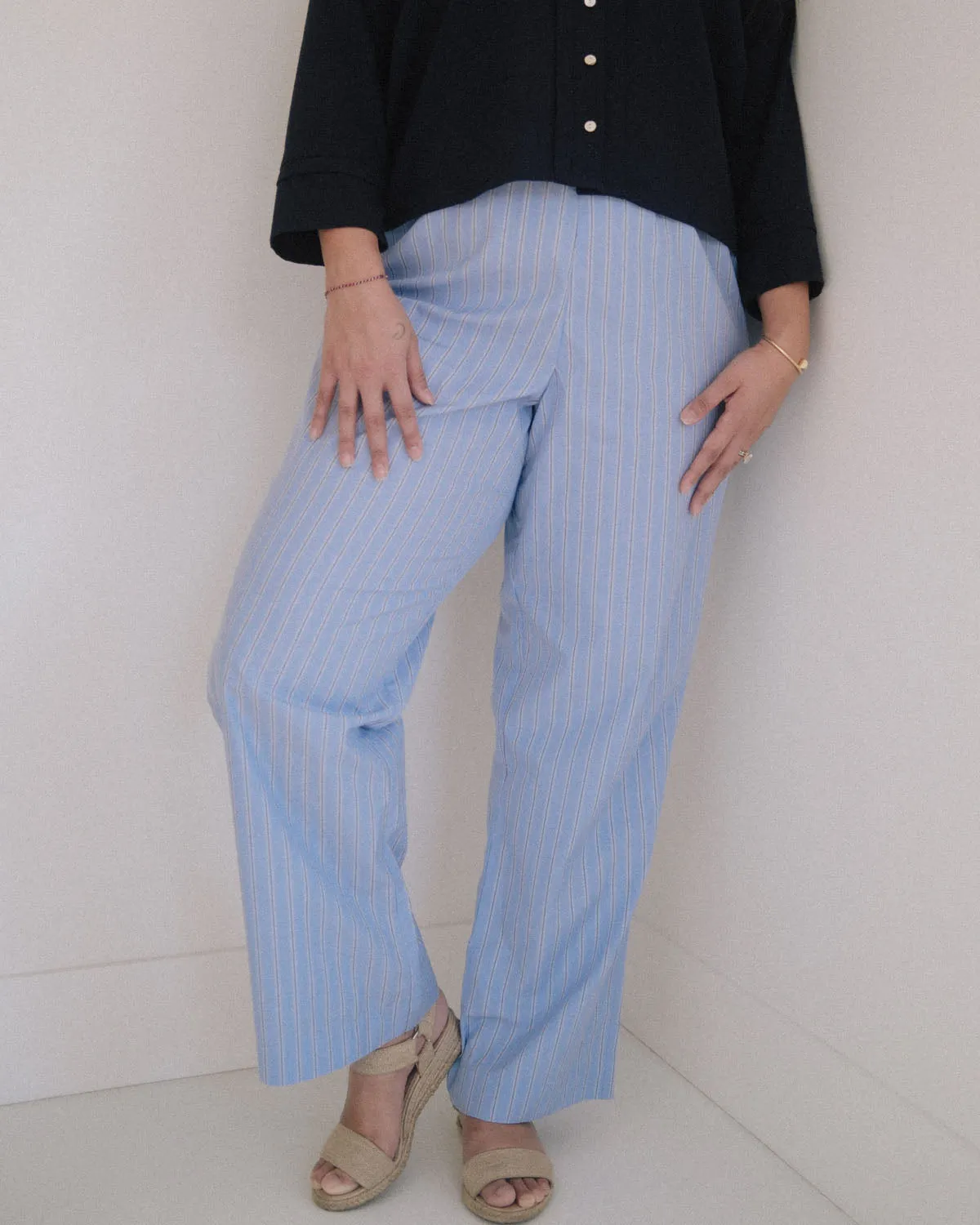 Sample | Easy Pants | "Not a PJ" Stripe | XL sold by Harly Jae