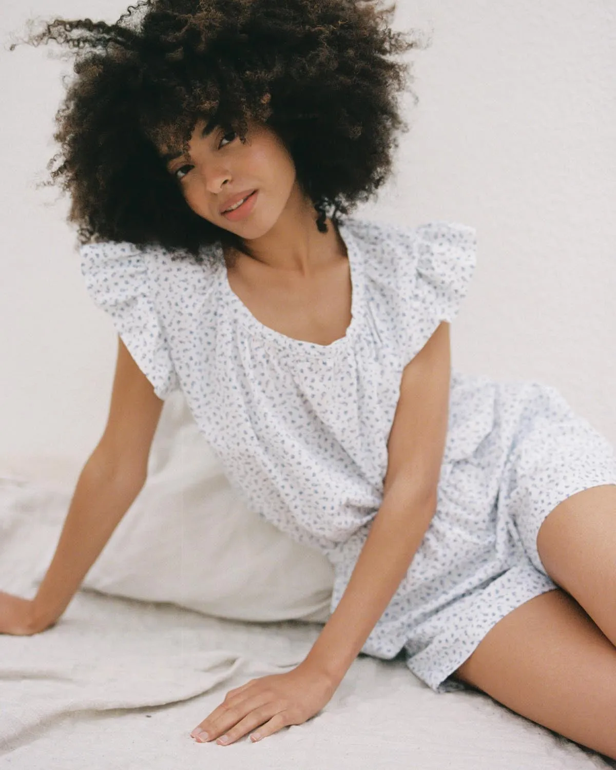 Sample | Cloud Sleepwear Top | Bouquet | XS sold by Harly Jae product image thumbnail 5