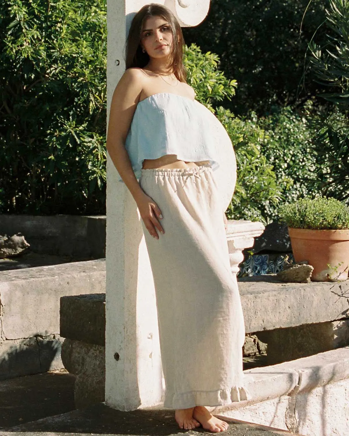 Sample | Girlie Skirt | Oatmeal | XS sold by Harly Jae product image thumbnail 2