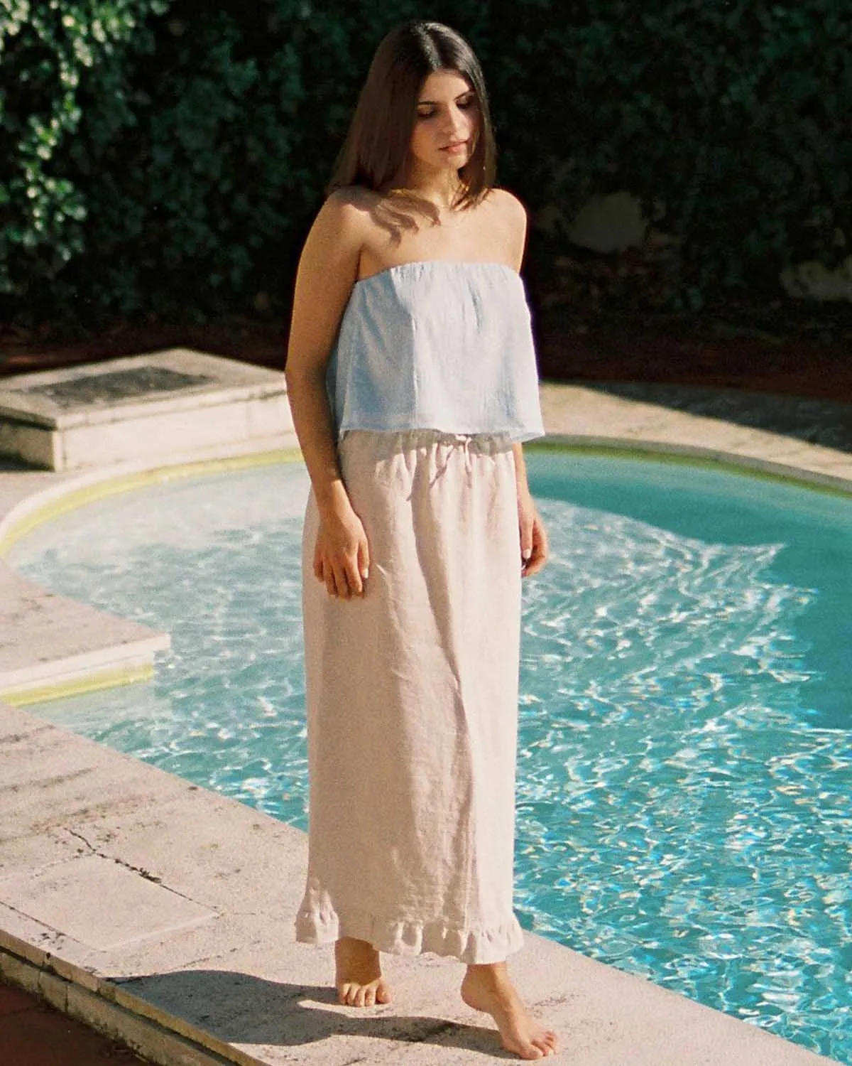 Sample | Girlie Skirt | Oatmeal | XS sold by Harly Jae product image thumbnail 3