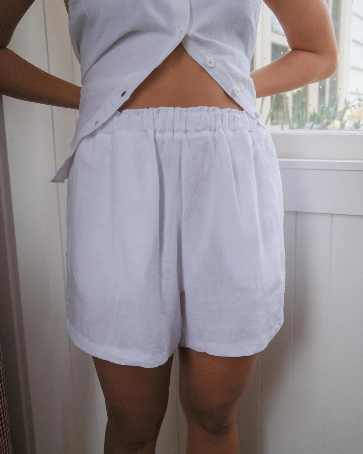 Ralph Shorts | Salt sold by Harly Jae product image thumbnail 2
