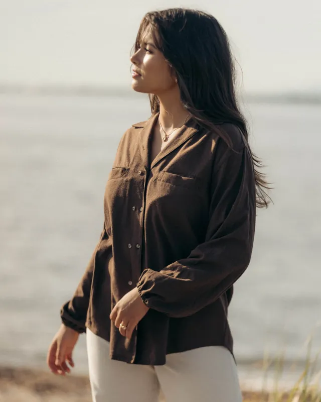 Last Chance | House Blouse | Americano | 2X/3X made by Harly Jae