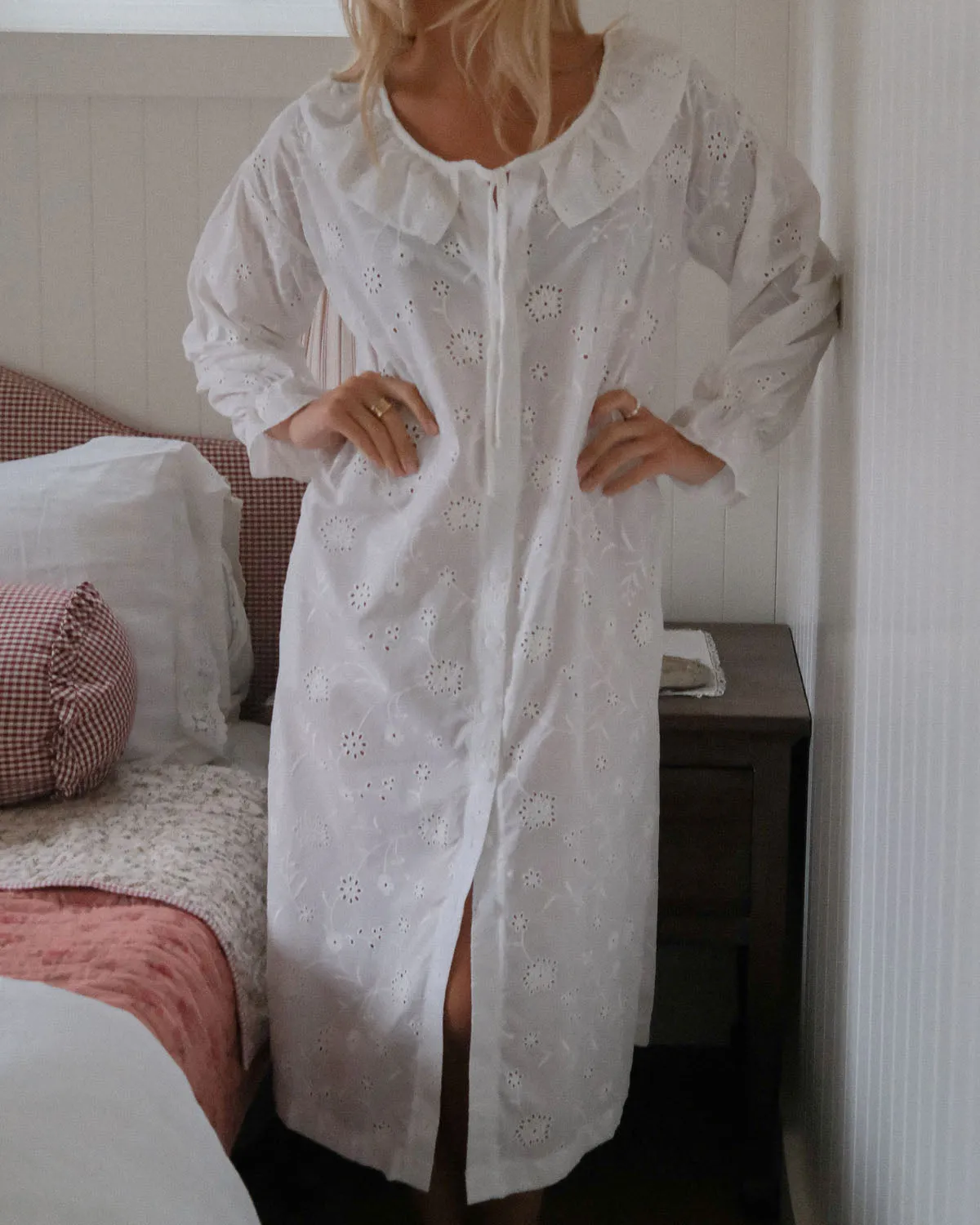 Last Chance | Étoile Nightgown | Moon Broderie | 2X/3X sold by Harly Jae product image thumbnail 3