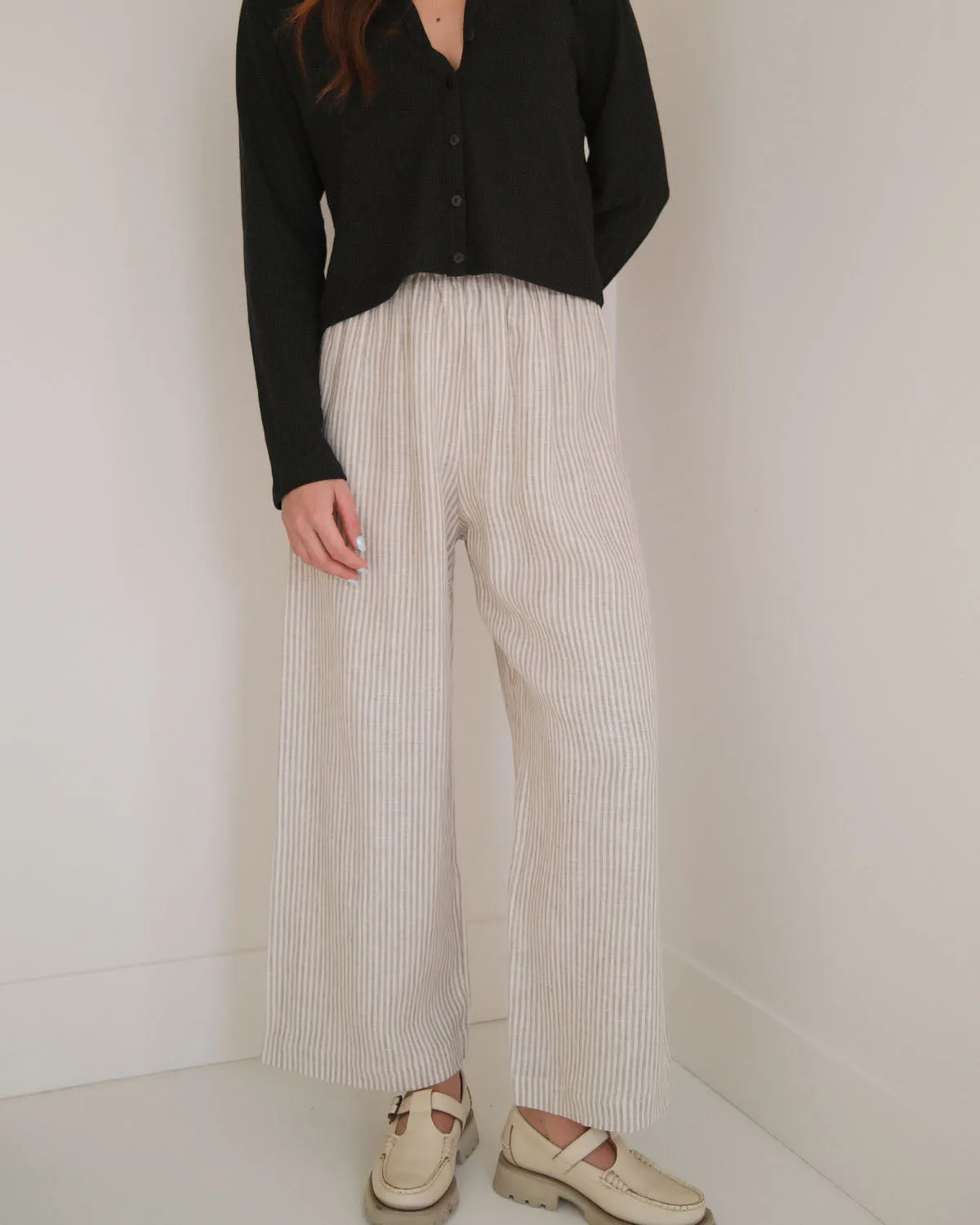 Last Chance | Aura Pants | Stone Stripe | 1X (Previous construction) sold by Harly Jae product image thumbnail 5