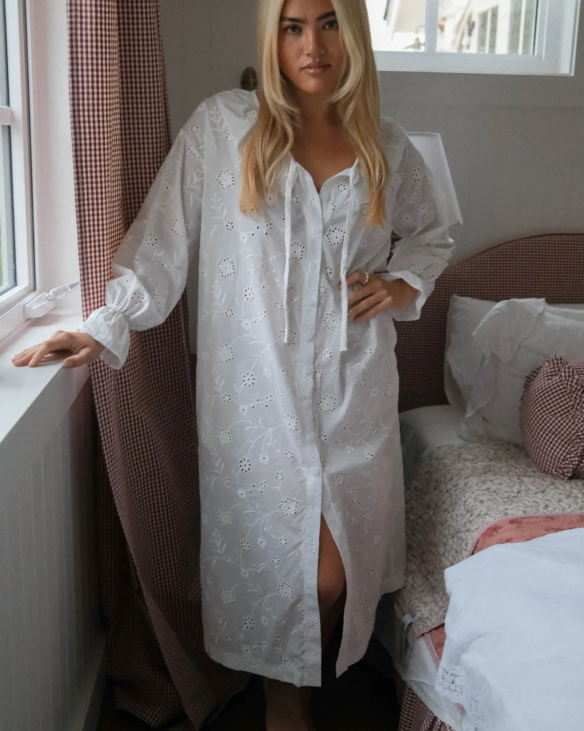 Last Chance | Étoile Nightgown | Moon Broderie | XXL/1X sold by Harly Jae product image thumbnail 5