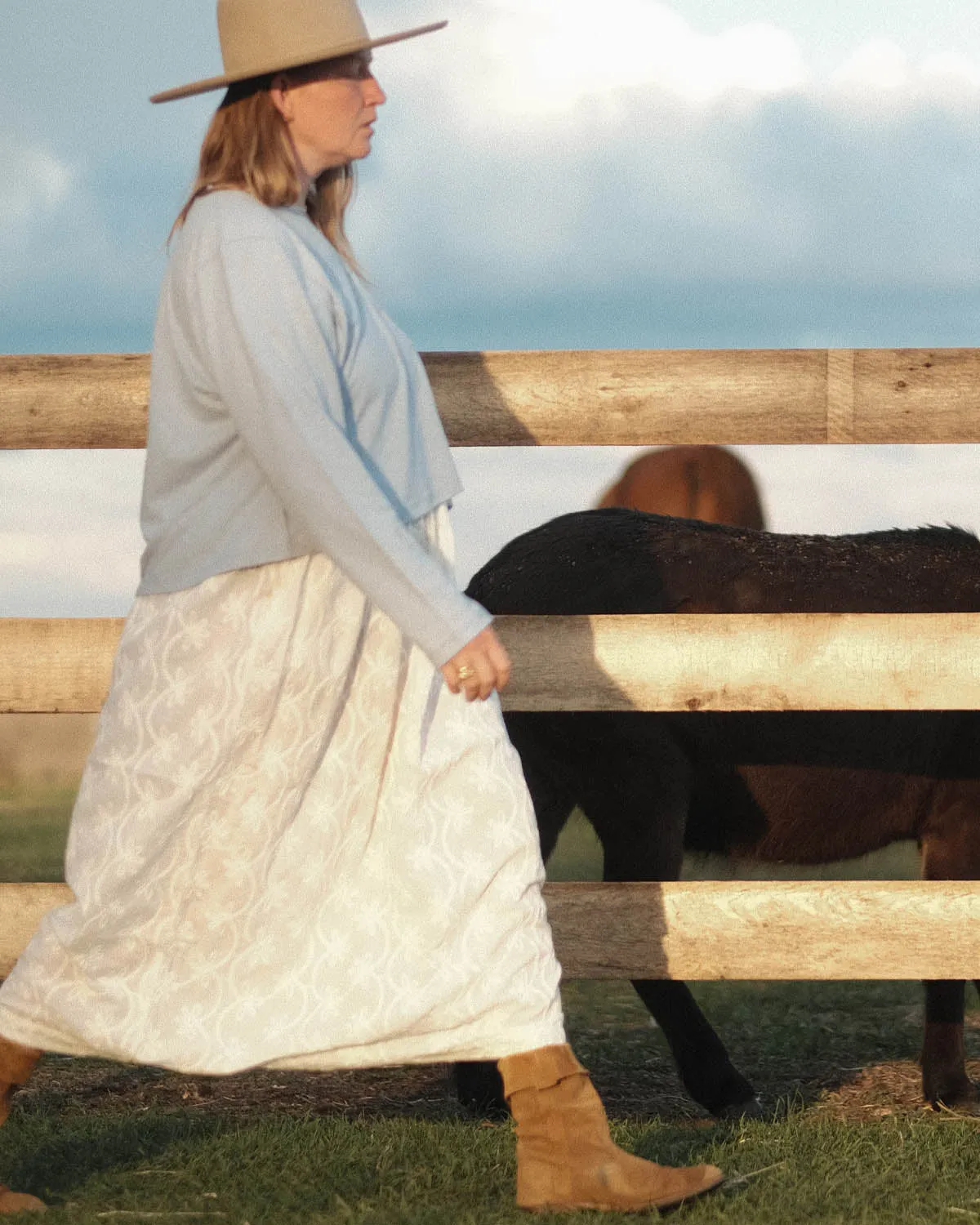 Photo Sample | Brodie Skirt | Orchid Embroidery | M sold by Harly Jae product image thumbnail 4