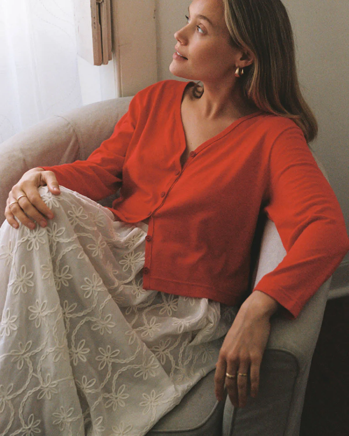 Photo Sample | Brodie Skirt | Orchid Embroidery | M sold by Harly Jae product image thumbnail 5