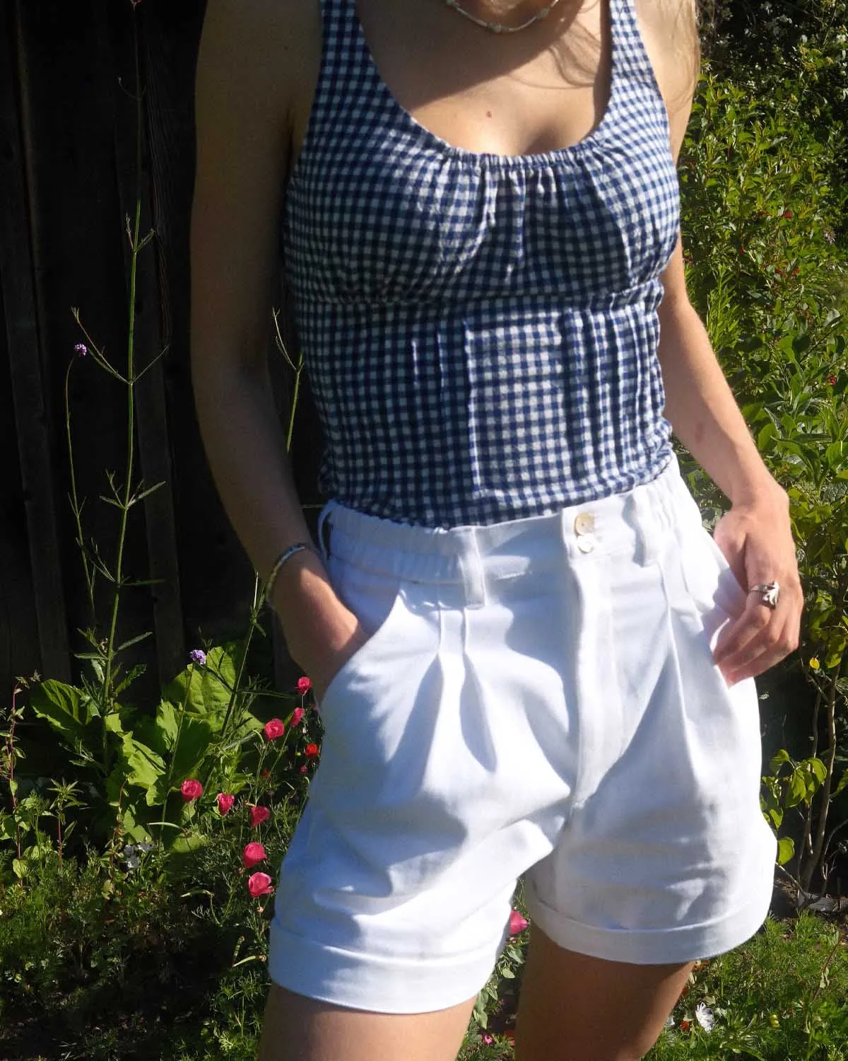 Photo Sample | Thorne Shorts | White | M sold by Harly Jae product image thumbnail 5