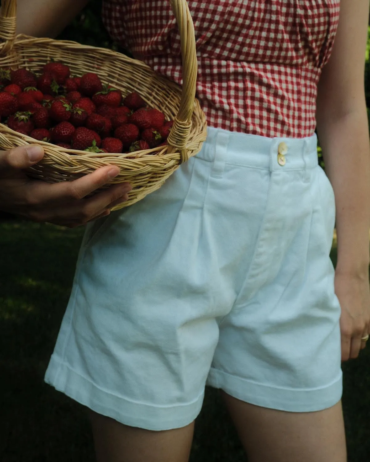 Photo Sample | Thorne Shorts | White | M sold by Harly Jae product image thumbnail 2