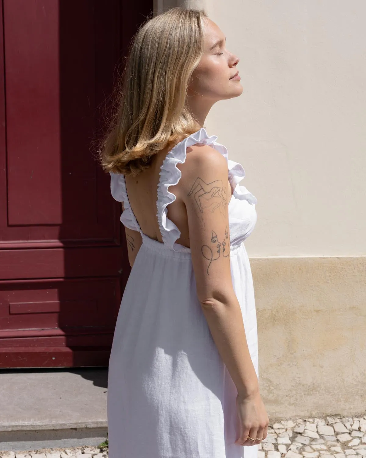 Last Chance | Milos Dress | White | S sold by Harly Jae product image thumbnail 5