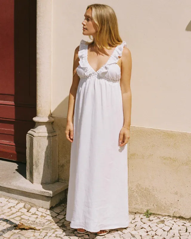 Last Chance | Milos Dress | White | S made by Harly Jae