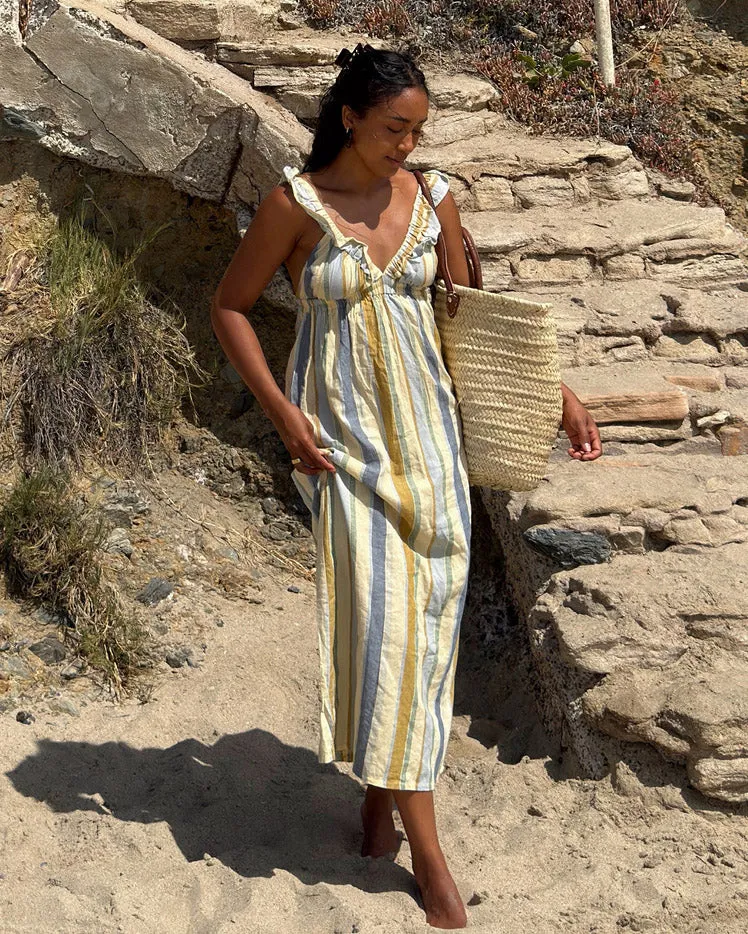 Last Chance | Milos Dress | Parasol Stripe | XS sold by Harly Jae product image thumbnail 2