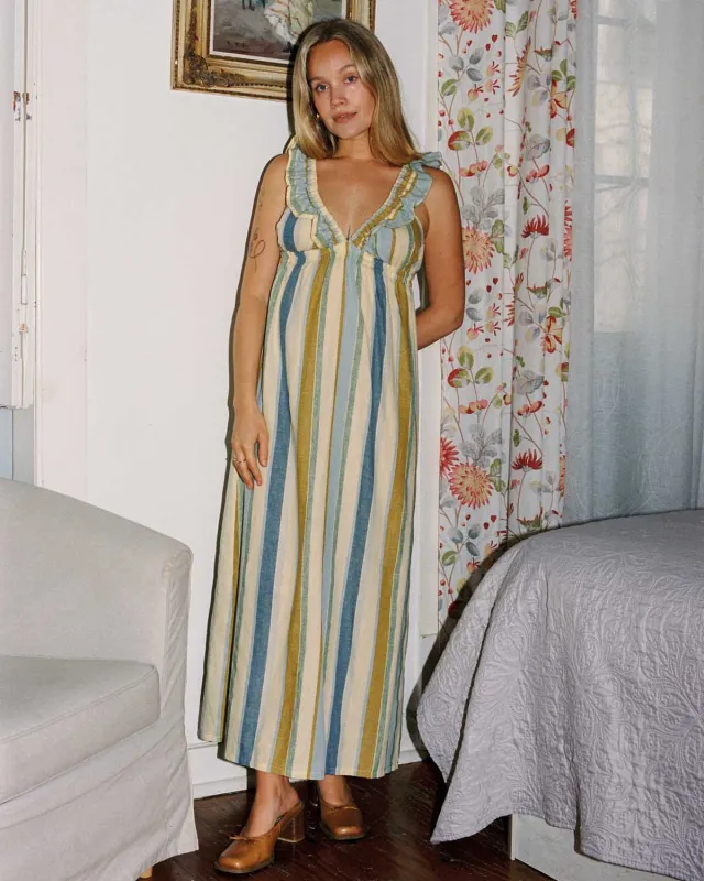 Last Chance | Milos Dress | Parasol Stripe | XS made by Harly Jae