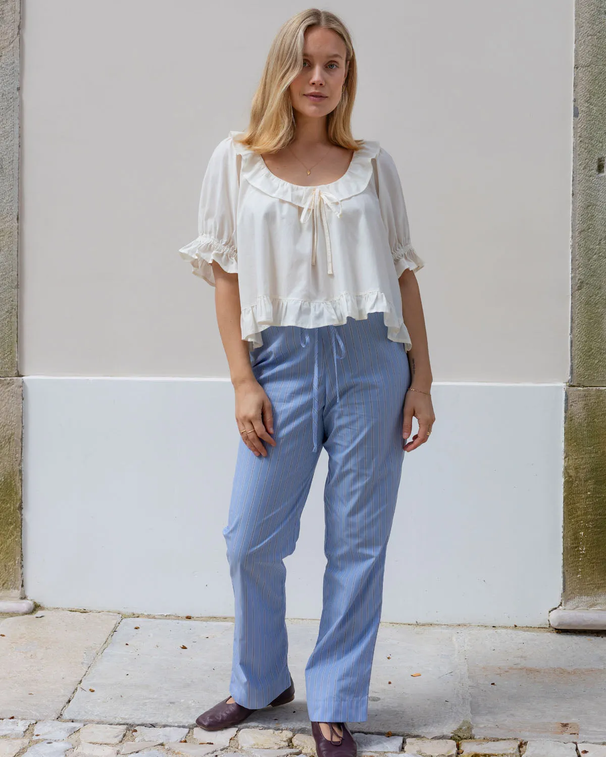 Last Chance | Easy Pants | "Not a PJ" Stripe | XS sold by Harly Jae product image thumbnail 2