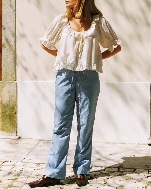 Last Chance | Easy Pants | "Not a PJ" Stripe | XS made by Harly Jae