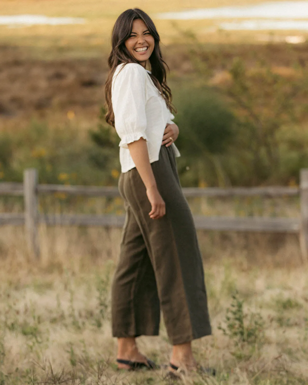 Last Chance | Aura Pants | Olive | XS (Previous construction) sold by Harly Jae product image thumbnail 4