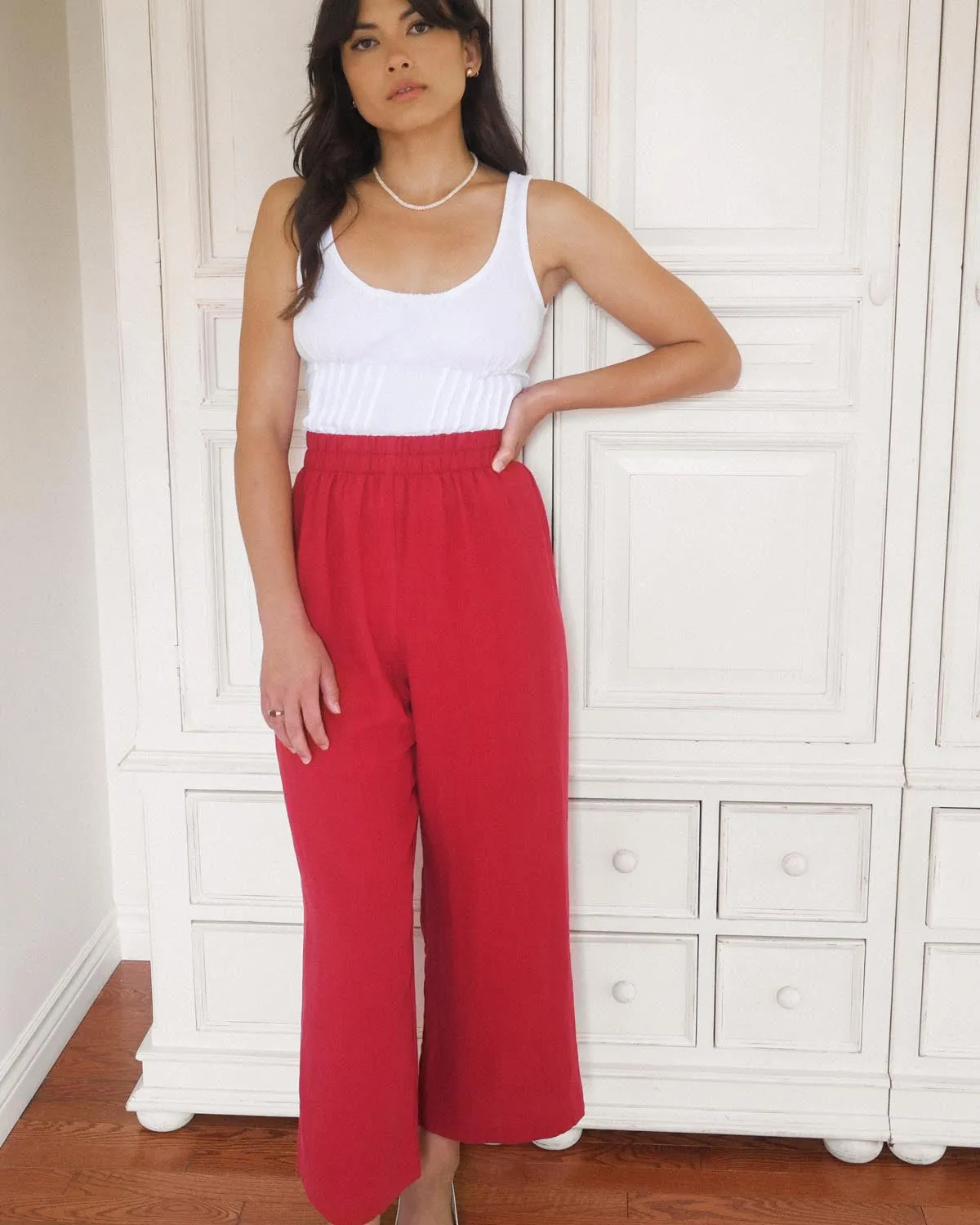 Aura Pants | Red Currant sold by Harly Jae product image thumbnail 5