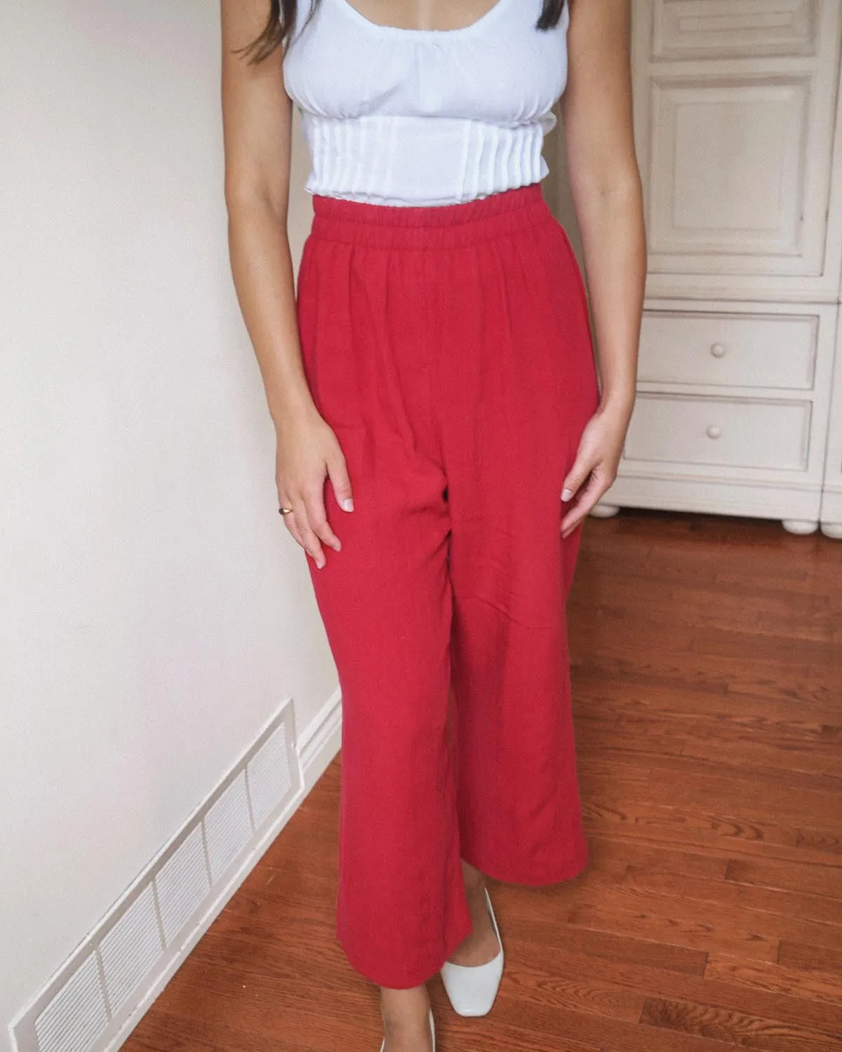 Aura Pants | Red Currant sold by Harly Jae product image thumbnail 3