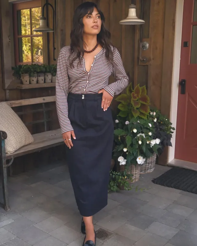 Clark Skirt | Midnight made by Harly Jae