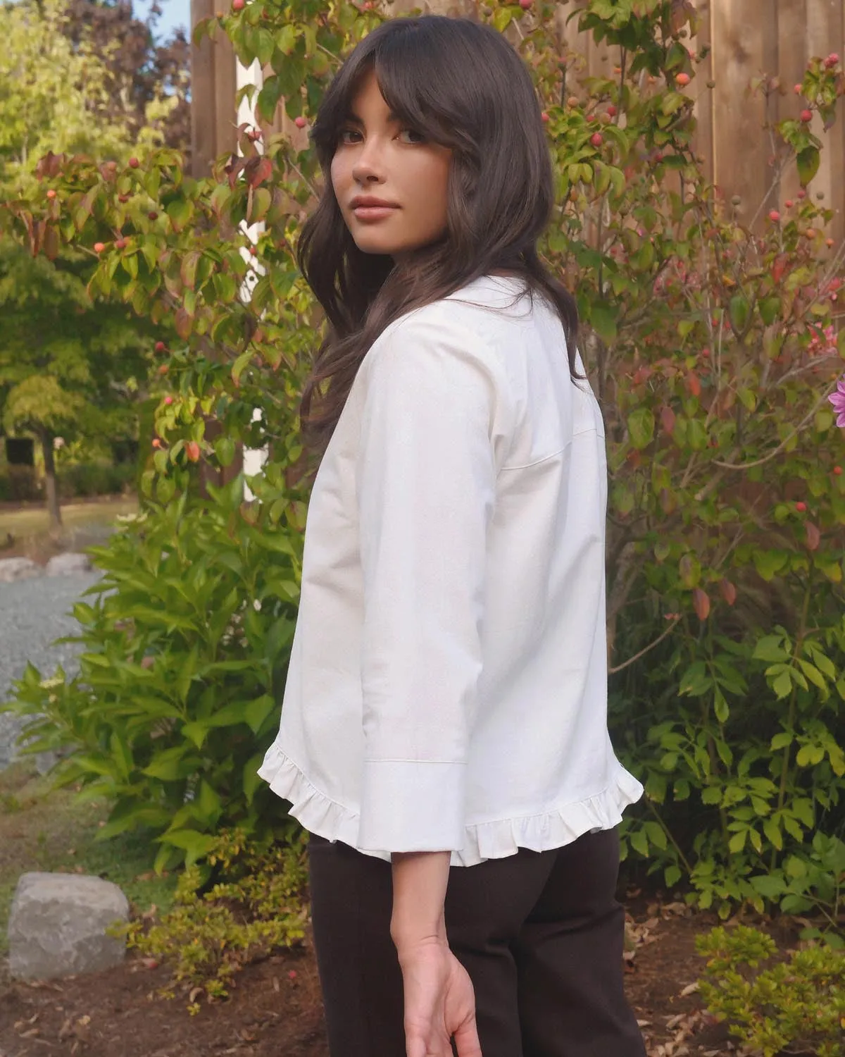 Claire Blouse | Ivory sold by Harly Jae product image thumbnail 4