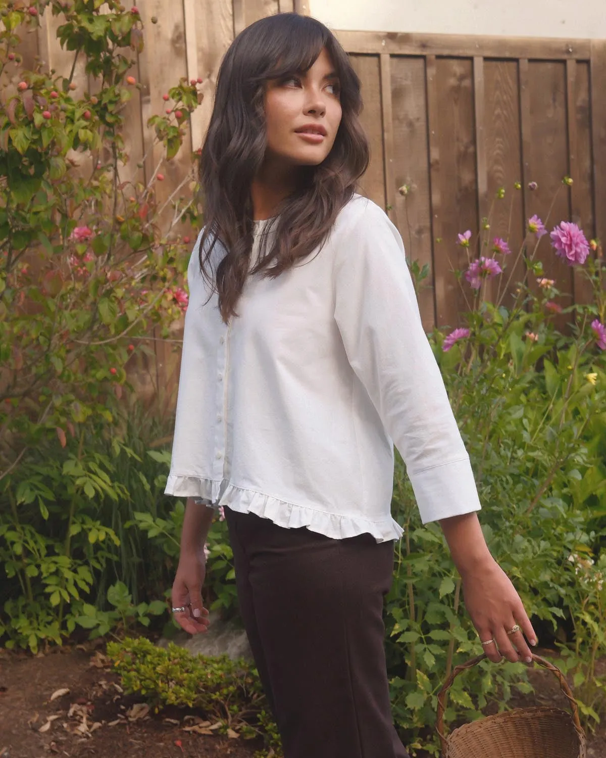 Claire Blouse | Ivory sold by Harly Jae product image thumbnail 2