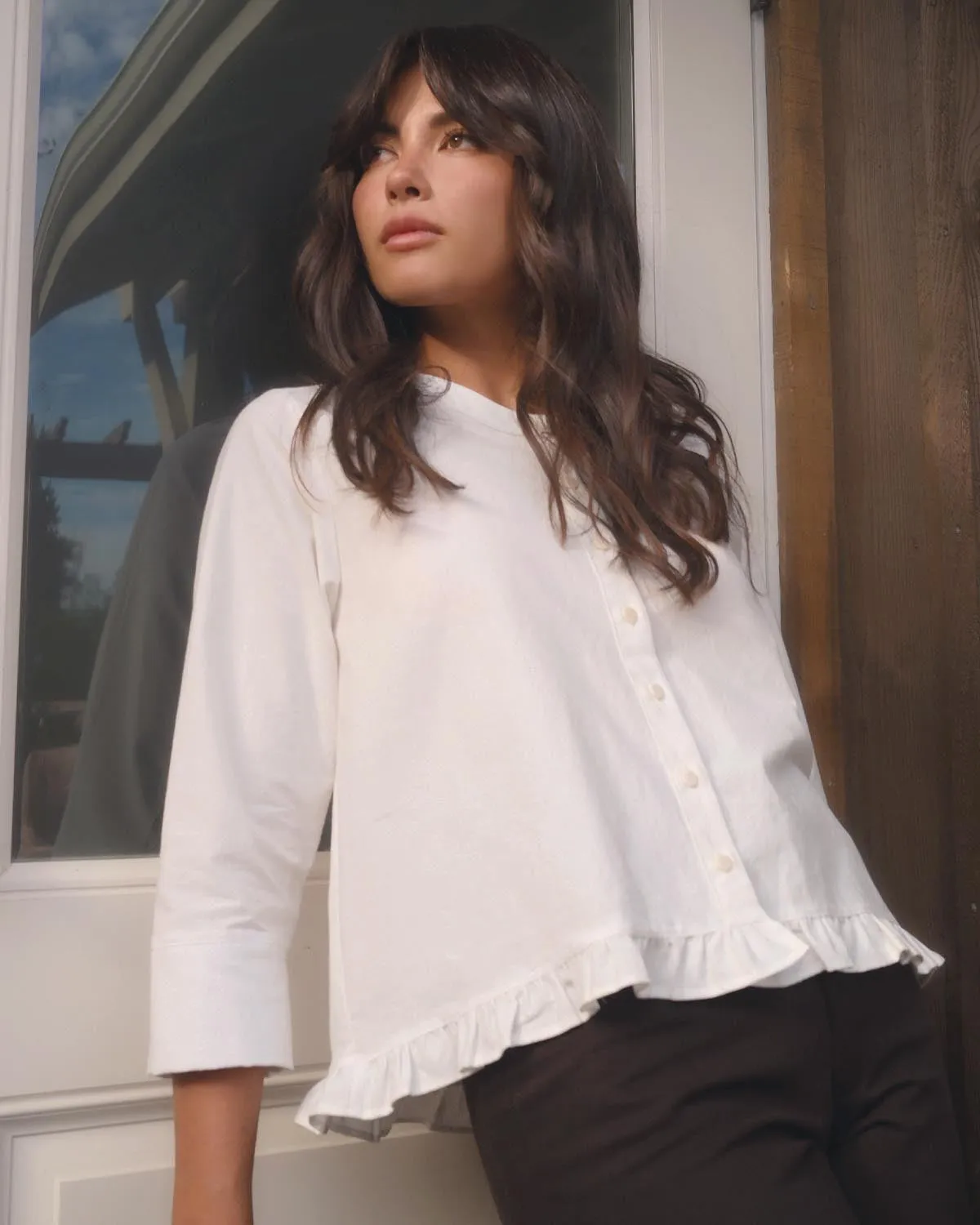 Claire Blouse | Ivory sold by Harly Jae