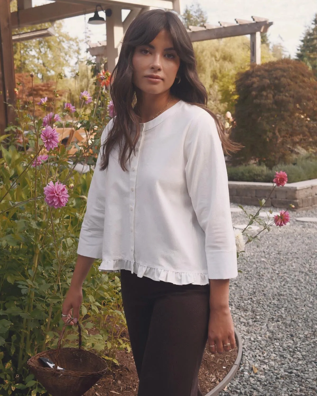 Claire Blouse | Ivory sold by Harly Jae product image thumbnail 3
