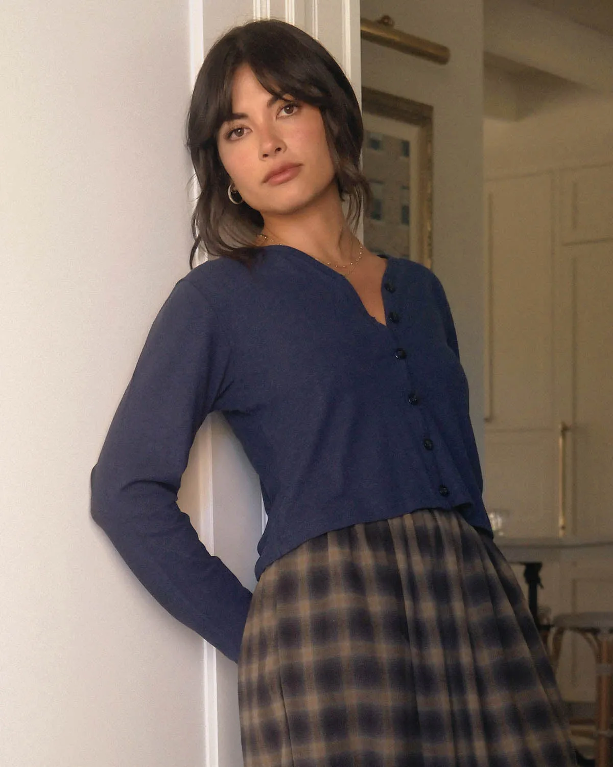 Casita Cardigan | Storm Blue sold by Harly Jae product image thumbnail 5
