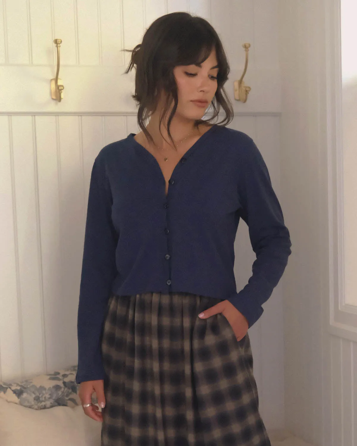 Casita Cardigan | Storm Blue sold by Harly Jae product image thumbnail 4