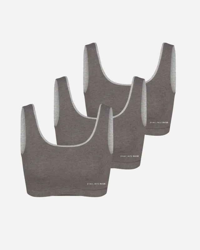 Women's Alpaca Bralette 3-Pack sold by Paka