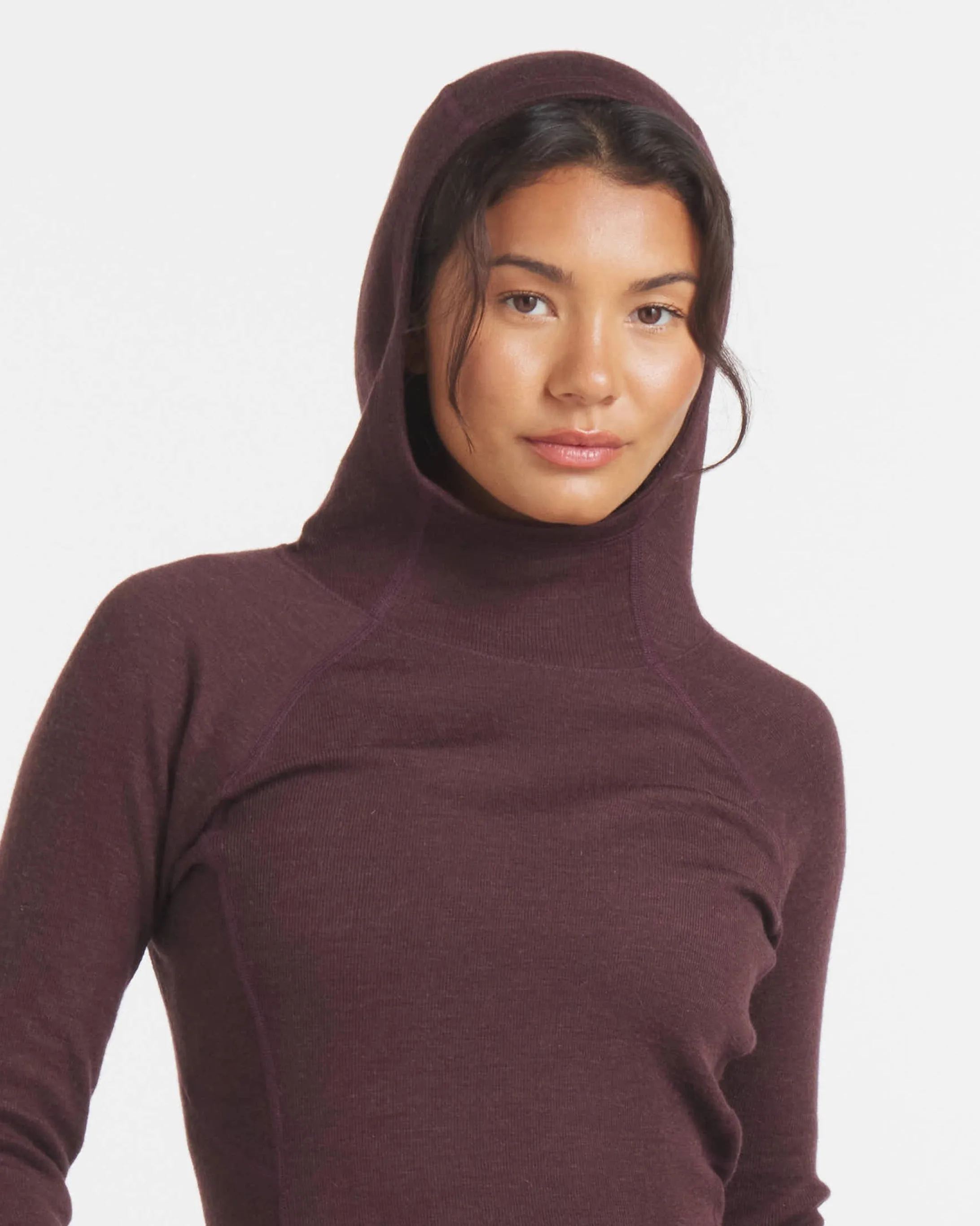 Women's Thermal Hoodie sold by Paka product image thumbnail 4