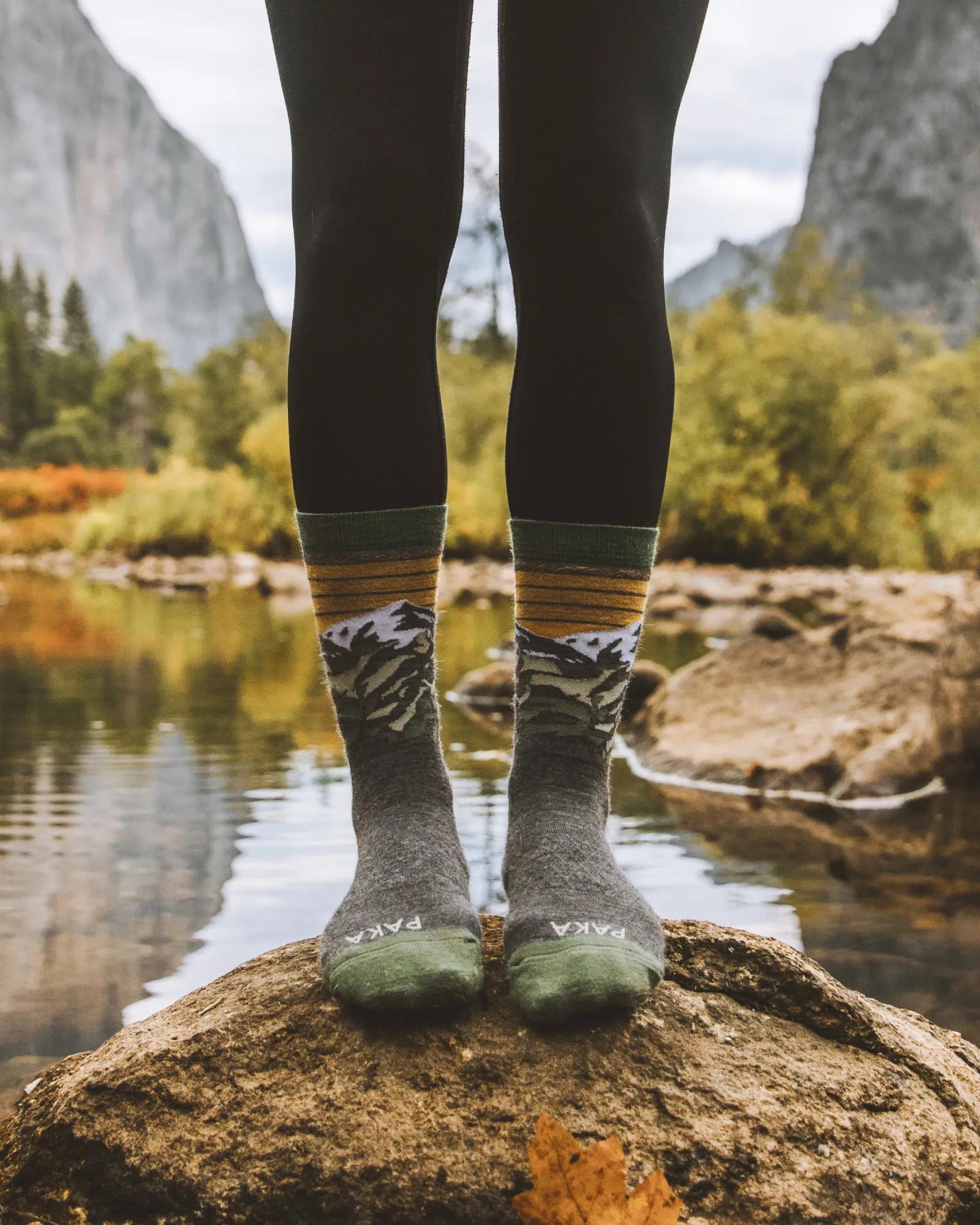 Essential Mountain Crew Socks sold by Paka product image thumbnail 2