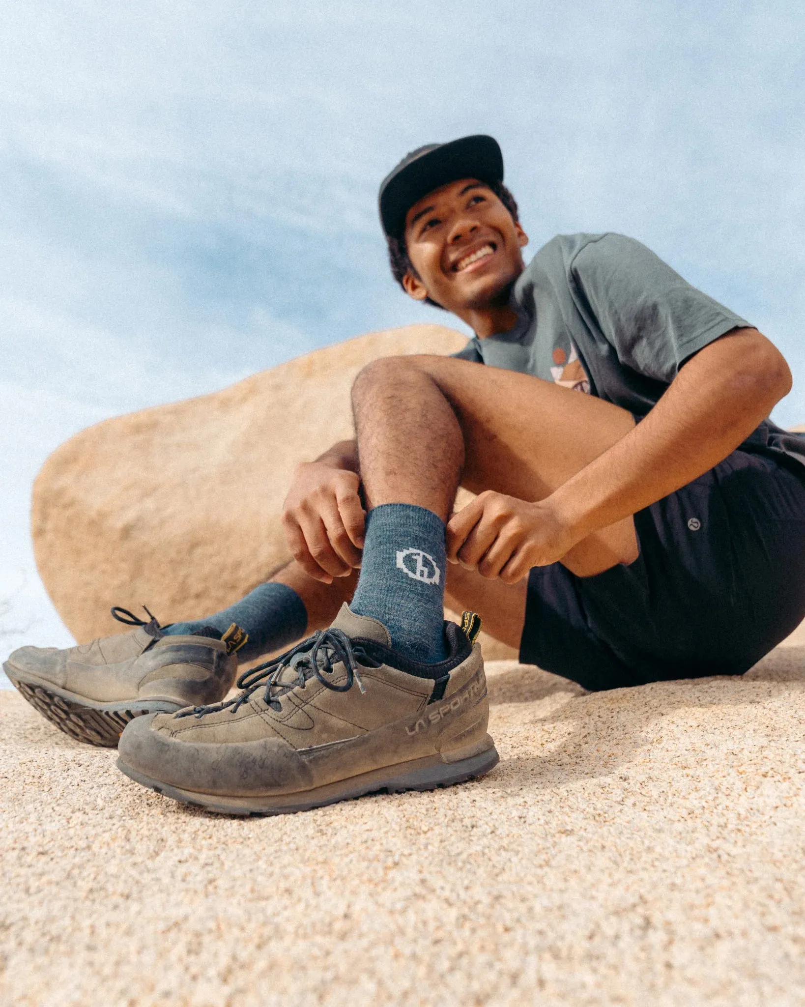 Essential Melange Crew Socks sold by Paka product image thumbnail 4