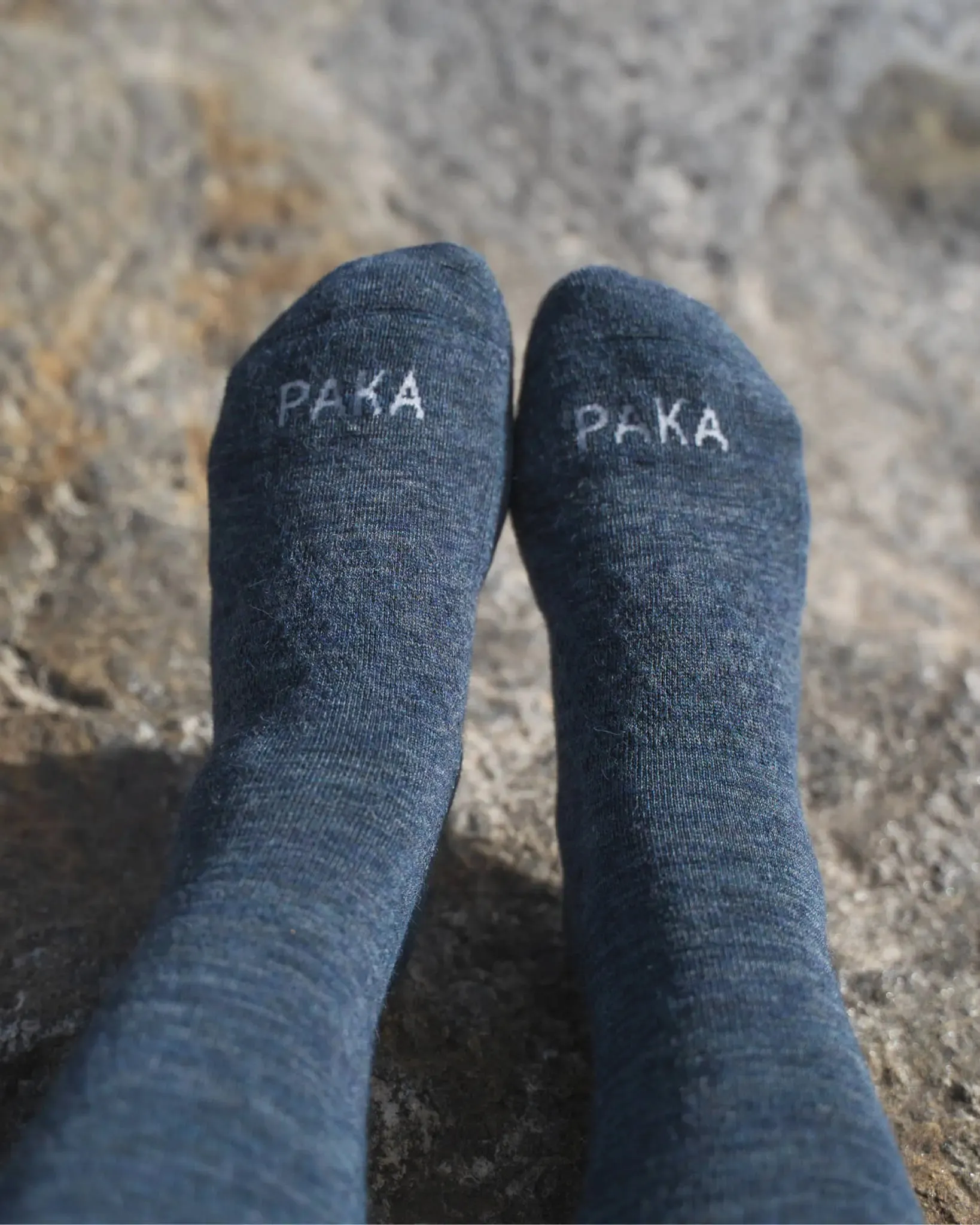 Essential Melange Crew Socks sold by Paka product image thumbnail 3