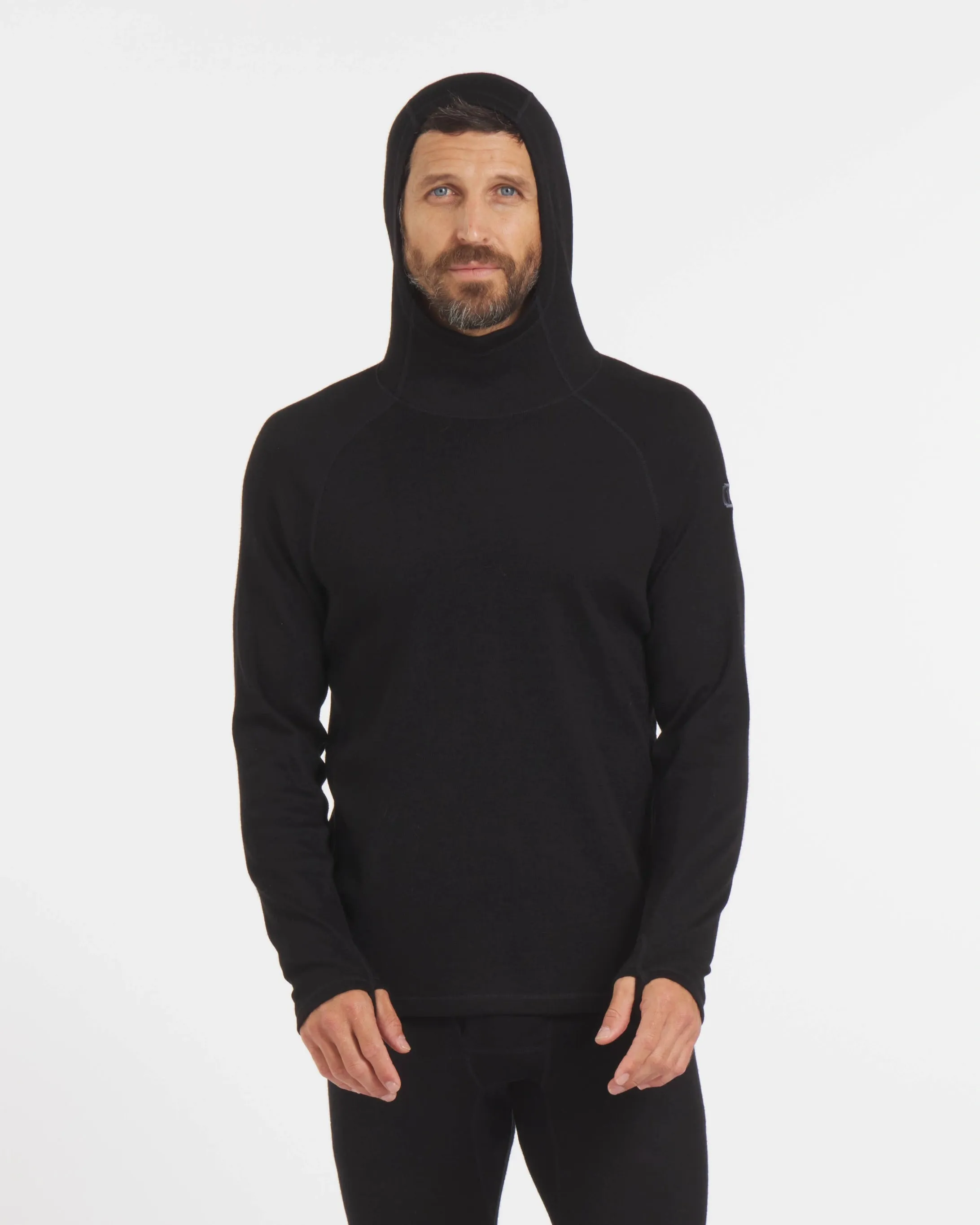 Men's Thermal Hoodie sold by Paka product image thumbnail 2
