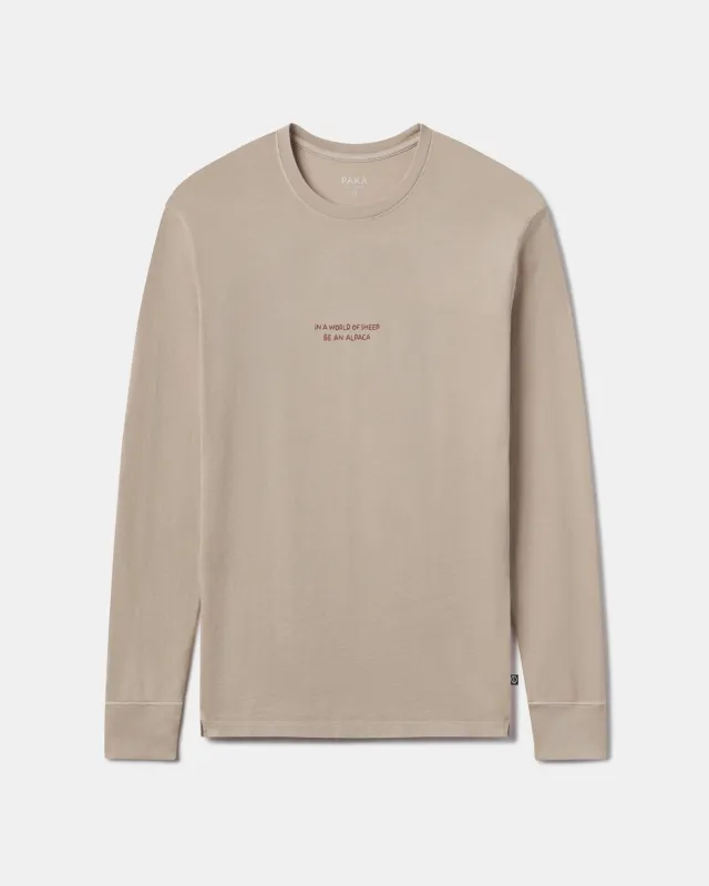 Be An Alpaca Long Sleeve sold by Paka
