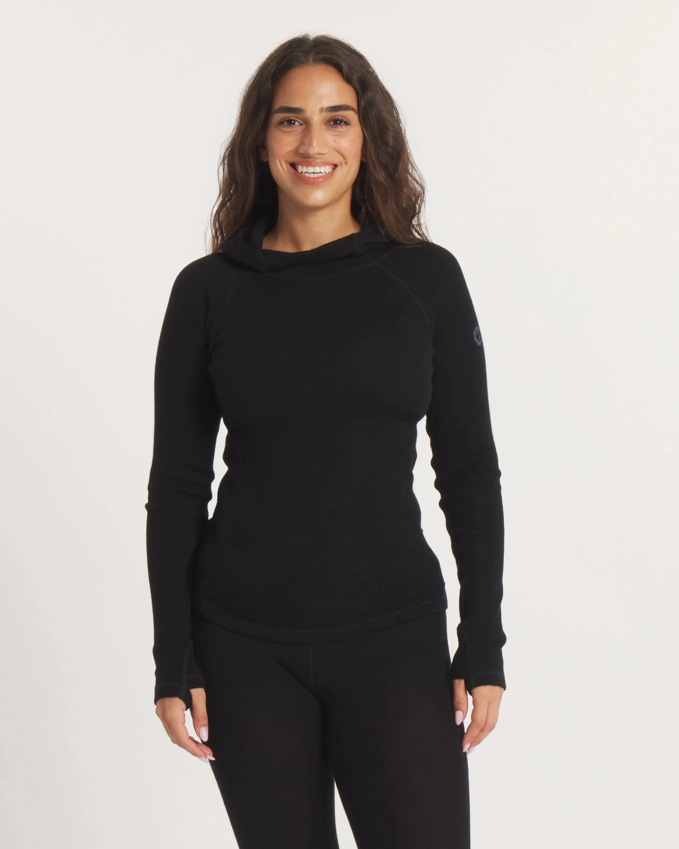 Women's Thermal Hoodie sold by Paka product image thumbnail 2