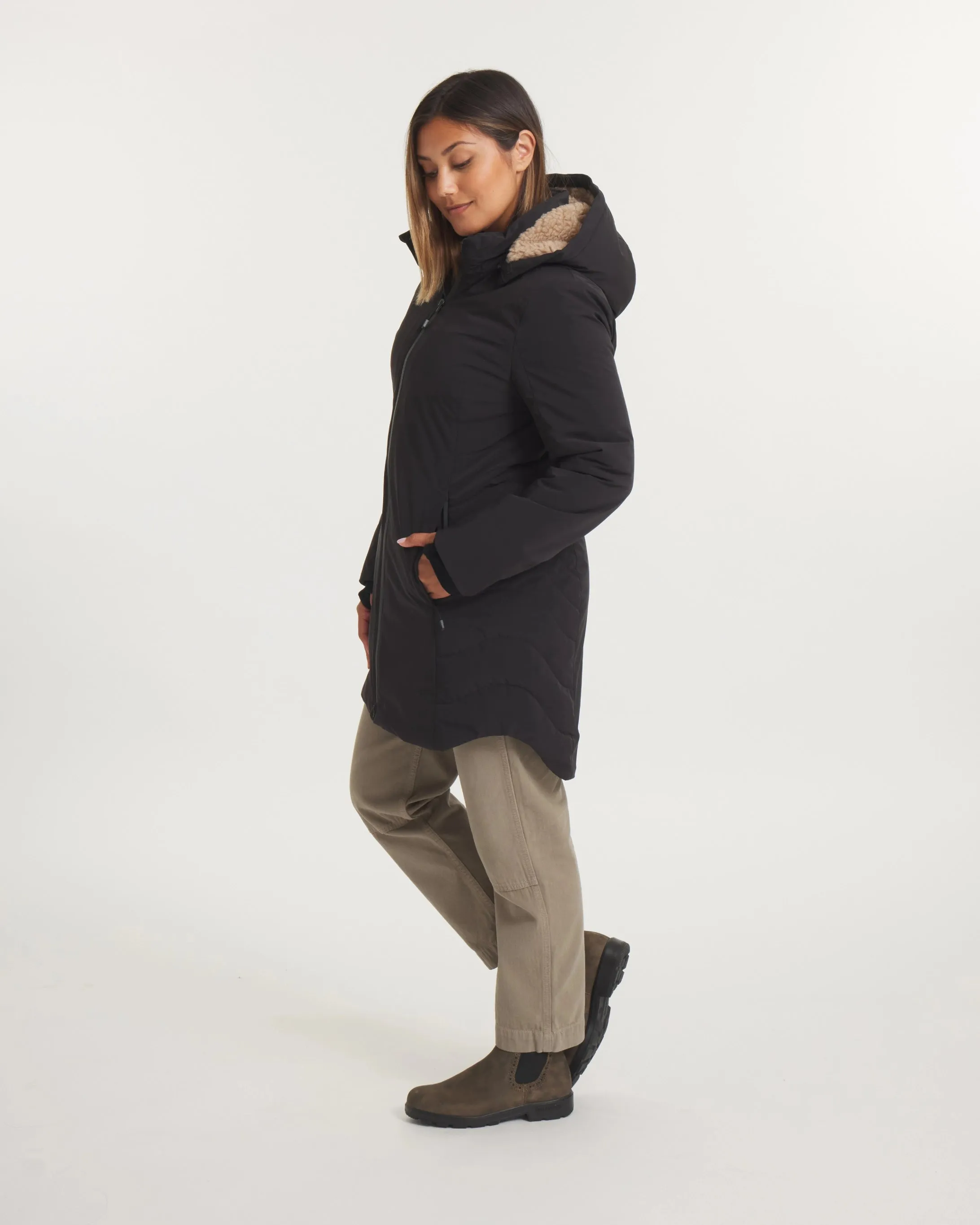 Women's Apu Long Parka sold by Paka product image thumbnail 2