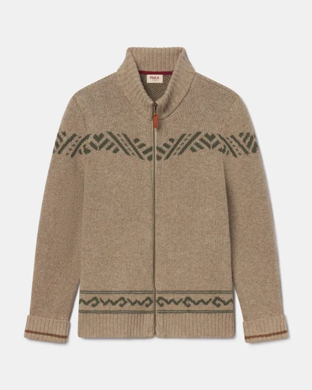 Condor Full Zip Cardigan sold by Paka