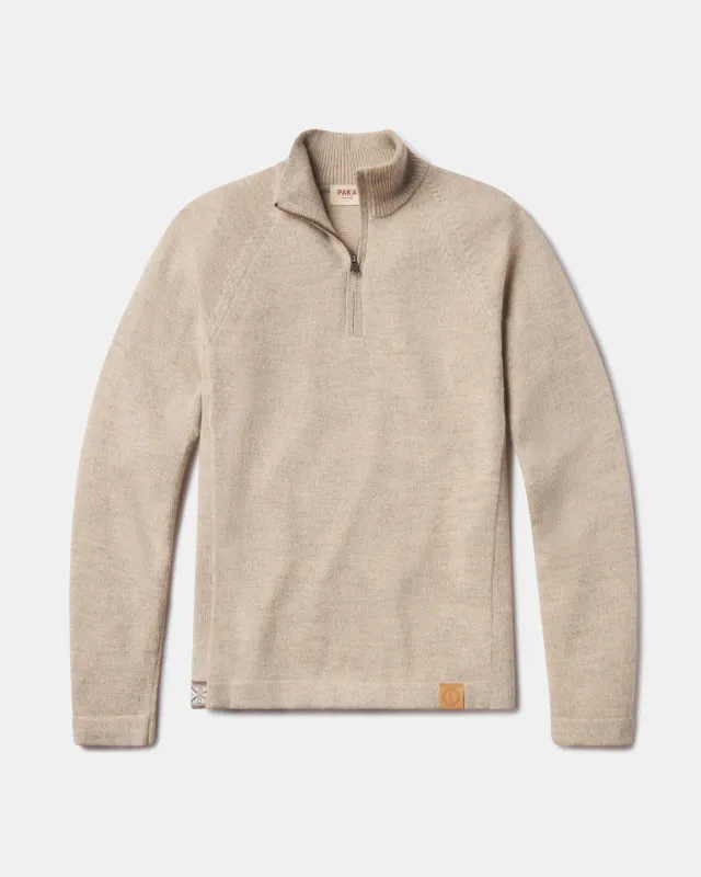 The Quarter Zip sold by Paka