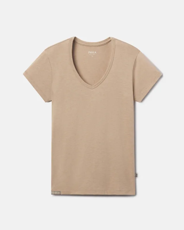 Women's Essential V-Neck made by Paka