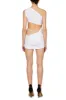 Asymmetrical Shoulder Dress with Cut Outs sold by LaQuon Smith