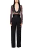 Trouser with Satin Cummerbund sold by LaQuon Smith