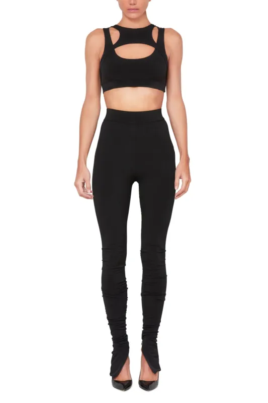 Black Leggings sold by LaQuon Smith