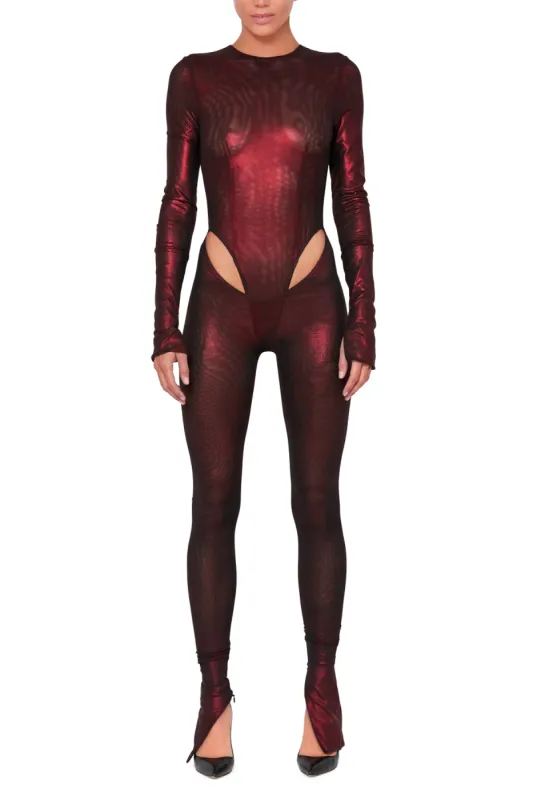 Jumpsuit with Cut Out Hip Detail sold by LaQuon Smith