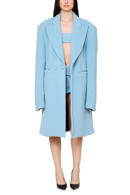 Oversized Double Faced Wool Coat sold by LaQuon Smith