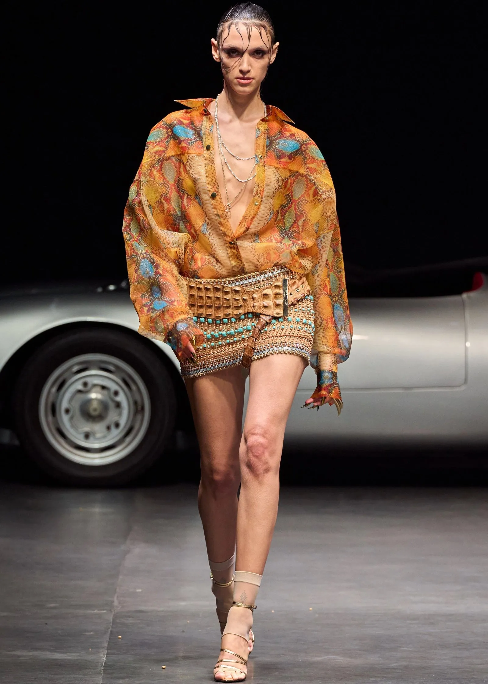 Preorder: LaQuan Smith | Crocodile Belt sold by LaQuon Smith product image thumbnail 2