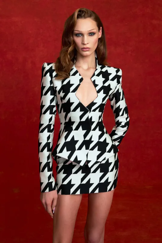 Tailored Blazer with Cutout and Peplum Detail sold by LaQuon Smith